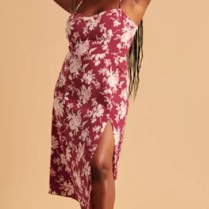 Abercrombie & Fitch XL Midaxi Dress in Red Floral
